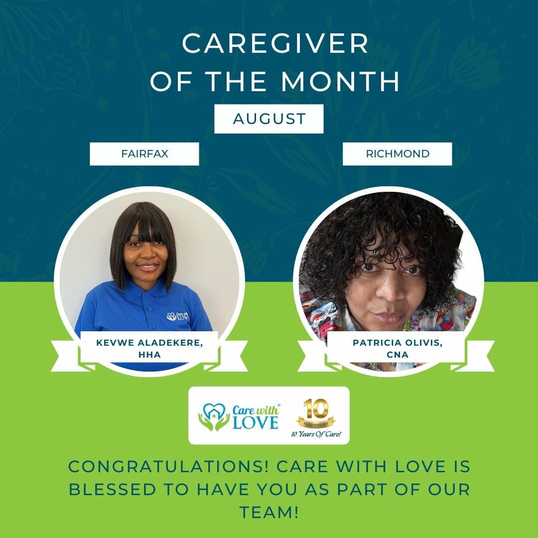 Caregiver of the month - August'24