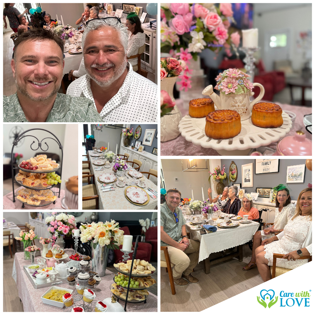 August Tea Party- UpTown Assisted Living August Tea Party- UpTown Assisted Living