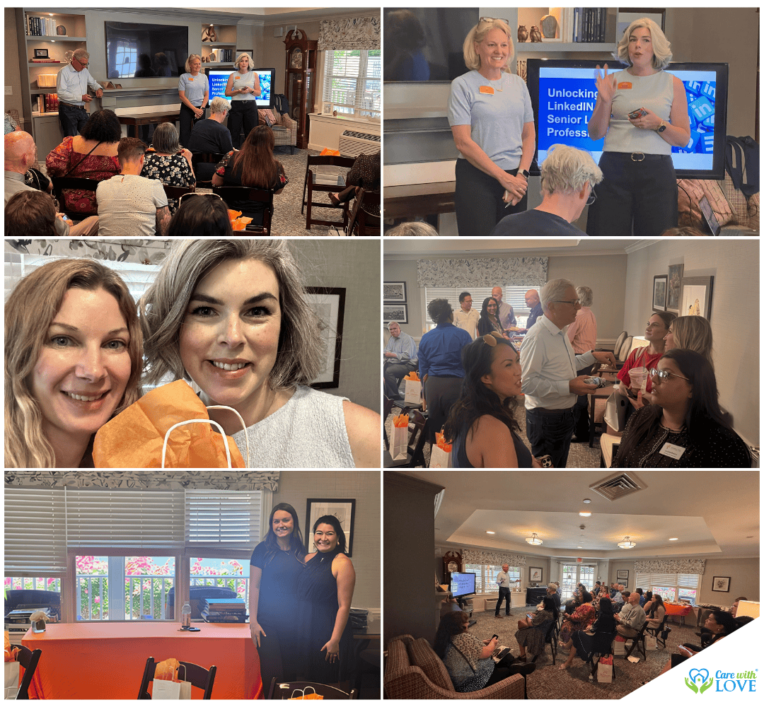 Linkedin event collage